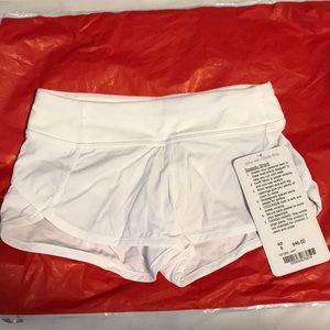 White Lulu Lemon Ivivva (children’s) Shorts